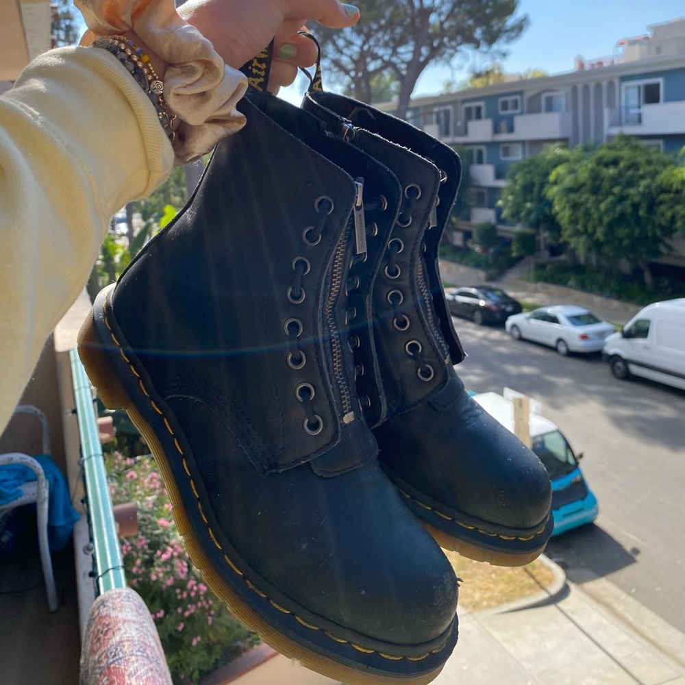 1460 WOMEN'S PASCAL NAPPA ZIPPER BOOTS